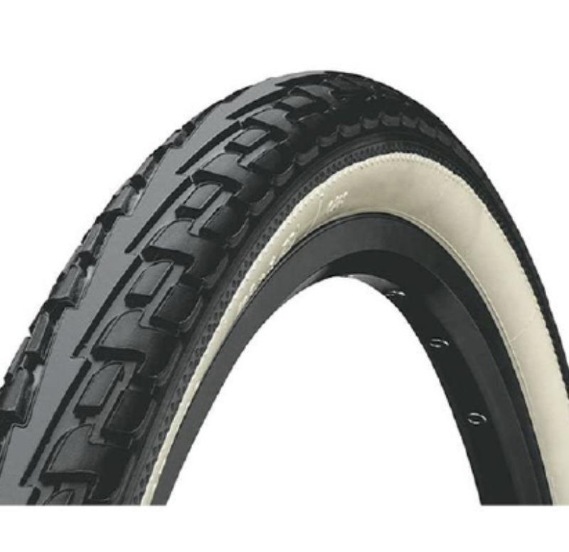 LLANTA CONTINENTAL RIDE TOUR 700 × 35 C NEGRO / BLANCO ALAMBRE