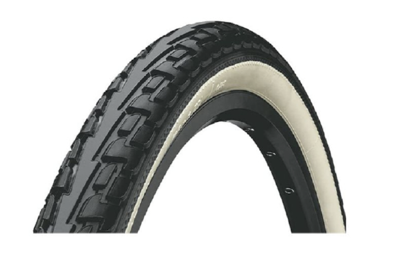 LLANTA CONTINENTAL RIDE TOUR 700x47 C NEGRO / BCO ALAMBRE