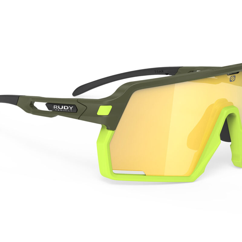 LENTES KELION / OLIVE MATTE MICA MULTI-L YELLOW