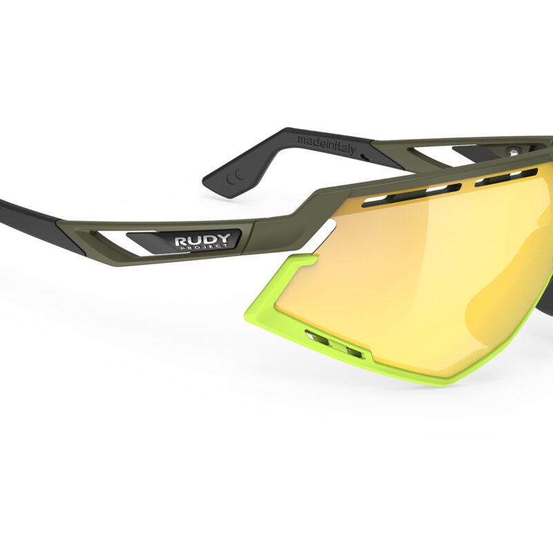 LENTES DEFENDER / OLIVE MATTE MICA MULTI-L YELLOW